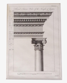Ruins Drawing Arch - Column, HD Png Download, Transparent PNG