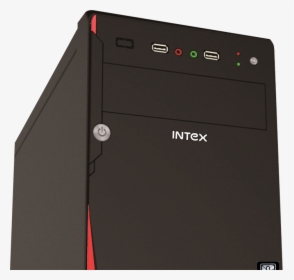 Intex Cabinet P4 It-411 W Smps & Usb With Stylish Design - Computer Hardware, HD Png Download, Transparent PNG