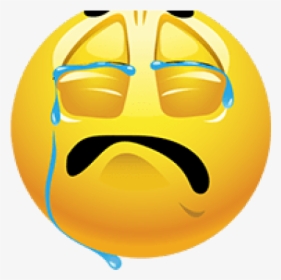 Sad Crying Emoji, HD Png Download, Transparent PNG