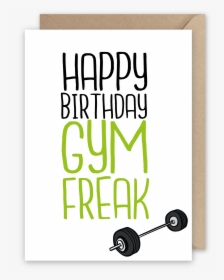 Happy Birthday Wishes For Gym Freak, HD Png Download, Transparent PNG