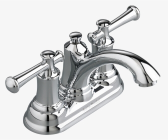 Single Hole Faucet With Cross Handles, HD Png Download, Transparent PNG
