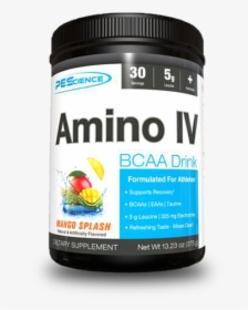 Pes Amino Iv Premium Bcaa Eaa System - Pescience Amino Iv Cotton Candy, HD Png Download, Transparent PNG