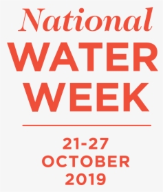 National Water Week 2019, HD Png Download, Transparent PNG