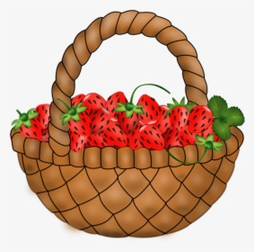 Patches, Fruits And Vegetables, Strawberry, Fruits - Storage Basket, HD Png Download, Transparent PNG