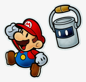 Wiiu Papermariocolorsplash E32016 Charset 01-2 - Paper Mario Color Splash Characters, HD Png Download, Transparent PNG