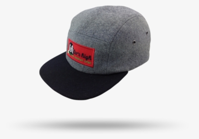 Grey Flat Brim Hip Hop Baseball Caps Hats - Baseball Cap, HD Png Download, Transparent PNG