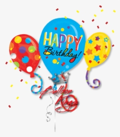 Happy Birthday Balloons Cluster, HD Png Download, Transparent PNG