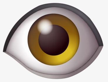 Eye Emoji Png, Transparent Png, Transparent PNG