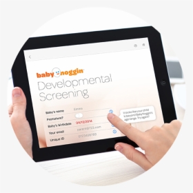 Transparent Baby Hand Png - Use Ipad, Png Download, Transparent PNG
