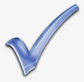 Blue Tick Symbol Png Download - Blue Tick No Background, Transparent Png, Transparent PNG