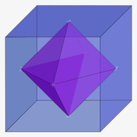 File - Dual Cube-octahedron - Svg - Cube Octahedron Duality, HD Png Download, Transparent PNG