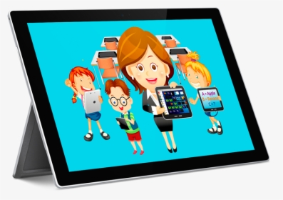 Tablet Student - Pad Clipart, HD Png Download, Transparent PNG