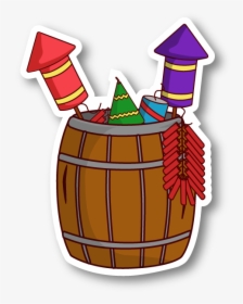 Diwali Stickers Messages Sticker - Diwali Crackers Stickers, HD Png Download, Transparent PNG