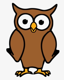 Owl,wildlife,snout - Owl Clipart Transparent Background, HD Png Download, Transparent PNG