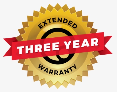 3 Year Extended Warranty, HD Png Download, Transparent PNG