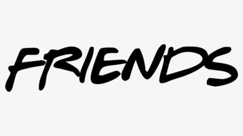 Friends - Friends In Different Fonts, HD Png Download, Transparent PNG