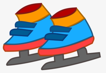 Footwear,vehicle,shoe - Kids Ice Skates Clipart, HD Png Download, Transparent PNG
