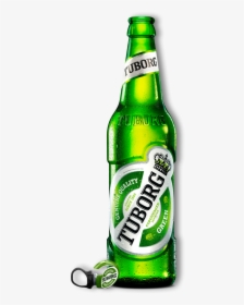 Tuborg Beer Bottle Logo, HD Png Download, Transparent PNG