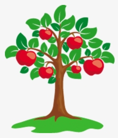 Apple Tree Clip Art - Small Apple Tree Clipart, HD Png Download, Transparent PNG