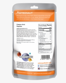 Astronaut Freeze Dried Fruit 160 Peaches Back - Dry Fruits Packaging Labels, HD Png Download, Transparent PNG