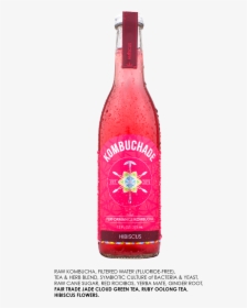 Hibiscus Ingredient - Glass Bottle, HD Png Download, Transparent PNG