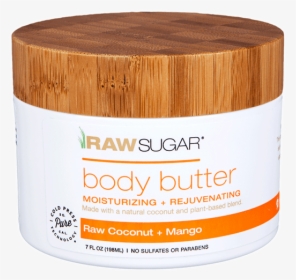Product 0006s 0001 Butter Coconutmango - Raw Sugar Lemon Body Butter, HD Png Download, Transparent PNG