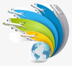 Information Travel Infographic Map Air Png File Hd - Transparent Travel Png Logo, Png Download, Transparent PNG