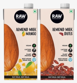 Raw Pressery Almond Milk Plain, HD Png Download, Transparent PNG