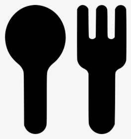 Fork Spoon Baby - Baby Spoon & Fork White Icon, HD Png Download, Transparent PNG