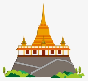 India Clipart Temple - Thailand Clipart Png, Transparent Png, Transparent PNG