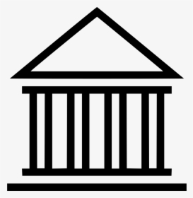 Bank Temple Museum Pantheon Comments - Library Icon Black And White, HD Png Download, Transparent PNG