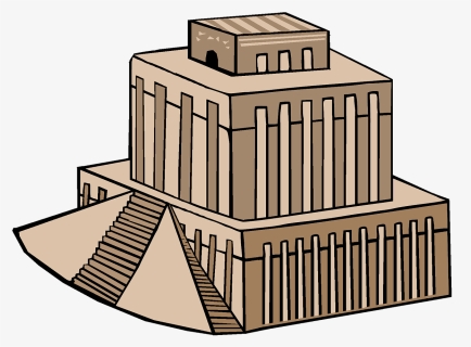 Jain Temple Clipart 4 By Belinda - Babylonian Ziggurat, HD Png Download, Transparent PNG