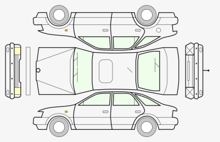 Car Png File - Car Template Cut Out, Transparent Png, Transparent PNG