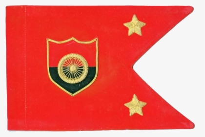 Flag Of Indian Major Generals, Army Headquarters - Army Ranks And Insignia Of India, HD Png Download, Transparent PNG