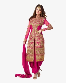 Dress For The Position You Want,not The Position You - Rani Colour Punjabi Suits, HD Png Download, Transparent PNG