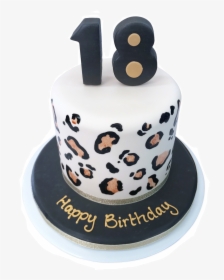 Birthday Cakes Png Free Background - Drip Cake Animal Print, Transparent Png, Transparent PNG