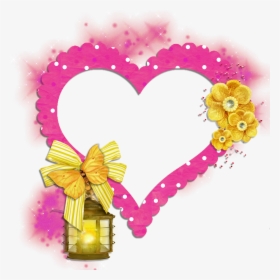 Transparent Gold Butterfly Png - Love Symbol Frame Png, Png Download, Transparent PNG