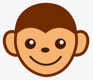Cartoon Picture Of A Monkey - Monkey Clipart Face, HD Png Download, Transparent PNG
