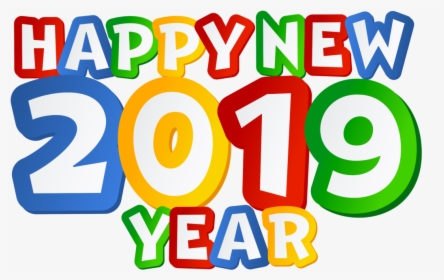 Happy New Year Stickers - Happy New Year 2019 Png, Transparent Png, Transparent PNG