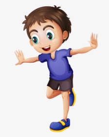 Stand On One Foot Clipart, HD Png Download, Transparent PNG