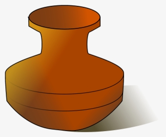 Urn Vase Pot Clay - Pot Clip Art, HD Png Download, Transparent PNG