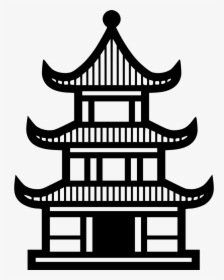 Chinese - China House Icon Png, Transparent Png, Transparent PNG