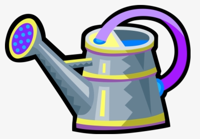 Vector Illustration Of Watering Can Or Watering Pot, HD Png Download, Transparent PNG
