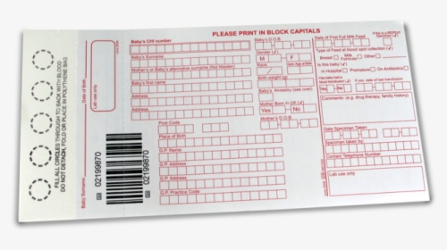 Newborn Screening Filter Card Philippines, HD Png Download, Transparent PNG