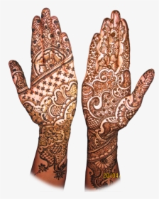 Mehendi Hand Designs Png Hd - Mehndi Design Png Hd, Transparent Png, Transparent PNG