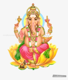 Transparent 1080p Png - God Ganesha, Png Download, Transparent PNG
