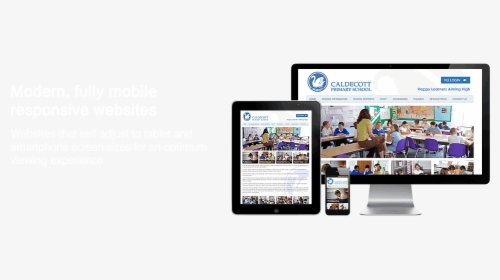 Resposive School Websites Optimised For Smartphones - Online Advertising, HD Png Download, Transparent PNG