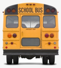 Bus Back Png - Back Of School Bus Transparent, Png Download, Transparent PNG