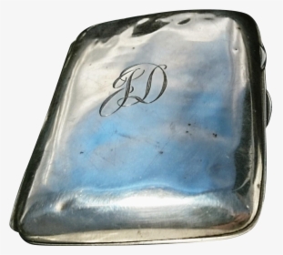 Silver Cigarette Case Art Deco, HD Png Download, Transparent PNG
