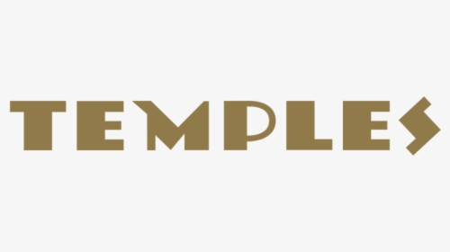 Temples Logo Gold - Tan, HD Png Download, Transparent PNG